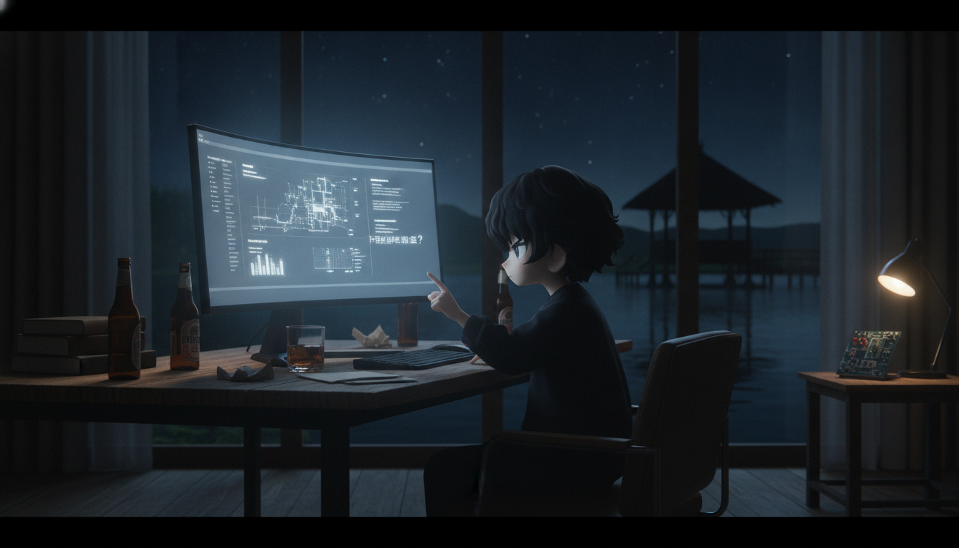 モニター越しの問いかけと、変わりゆく基準をなぞる夜
