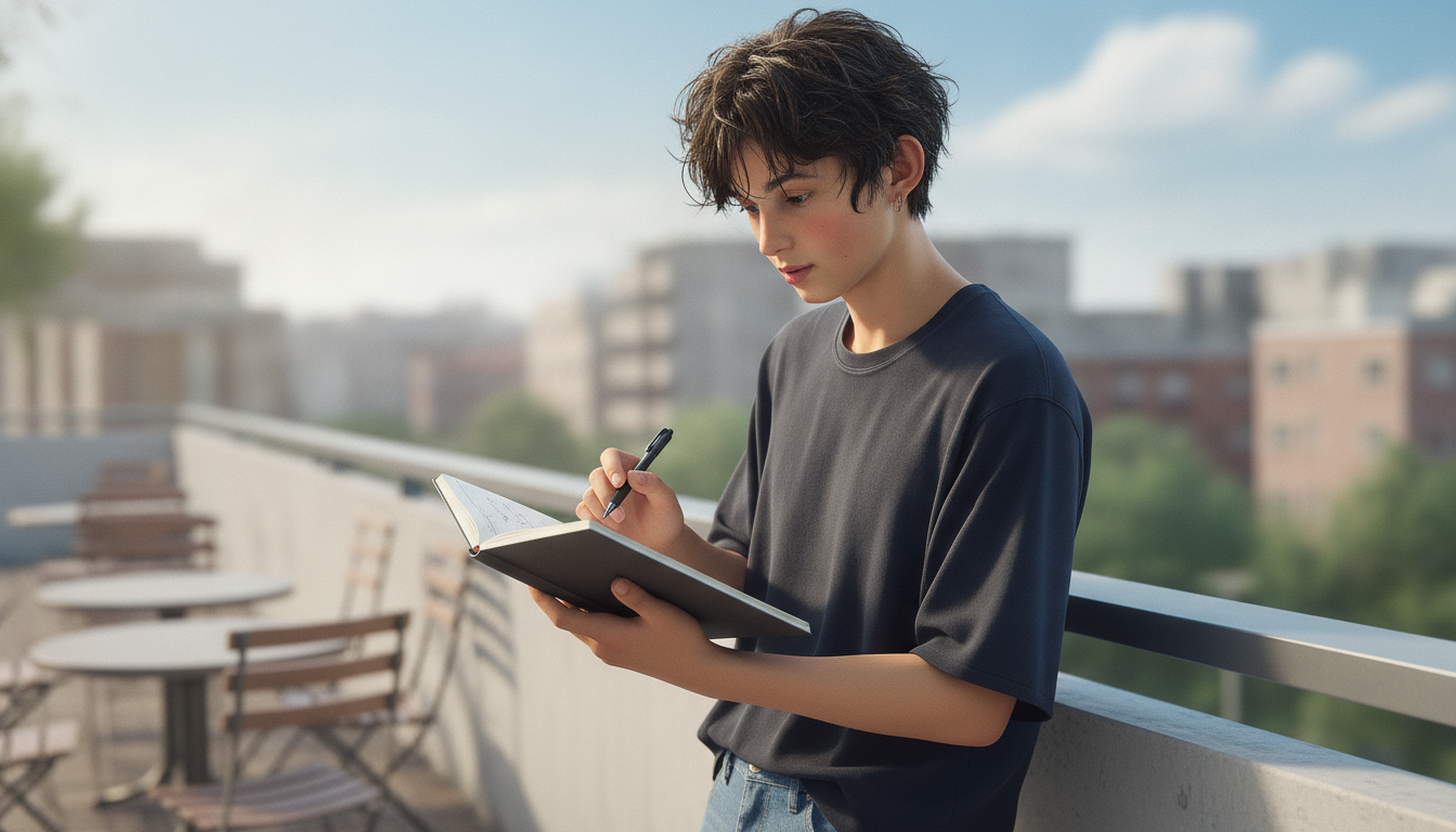 紙に残った透明な凹凸と、僕が探したい声の輪郭