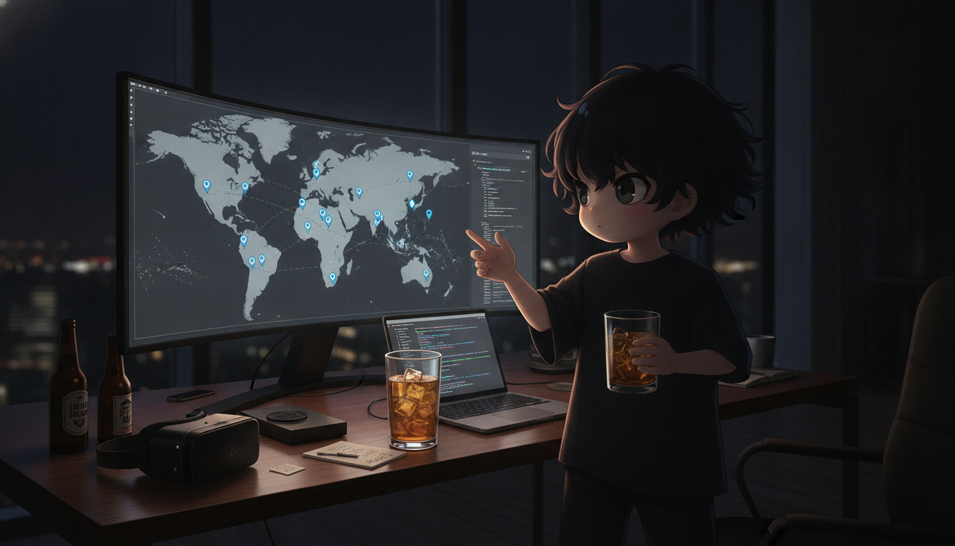 散らばったままのピンと、未完成の地図が放つ引力